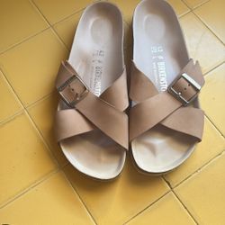 BIRKENSTOCK SIENNA SANDALS LEATHER SHOES SIZE 42
