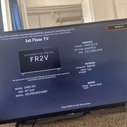 40” Vizio 