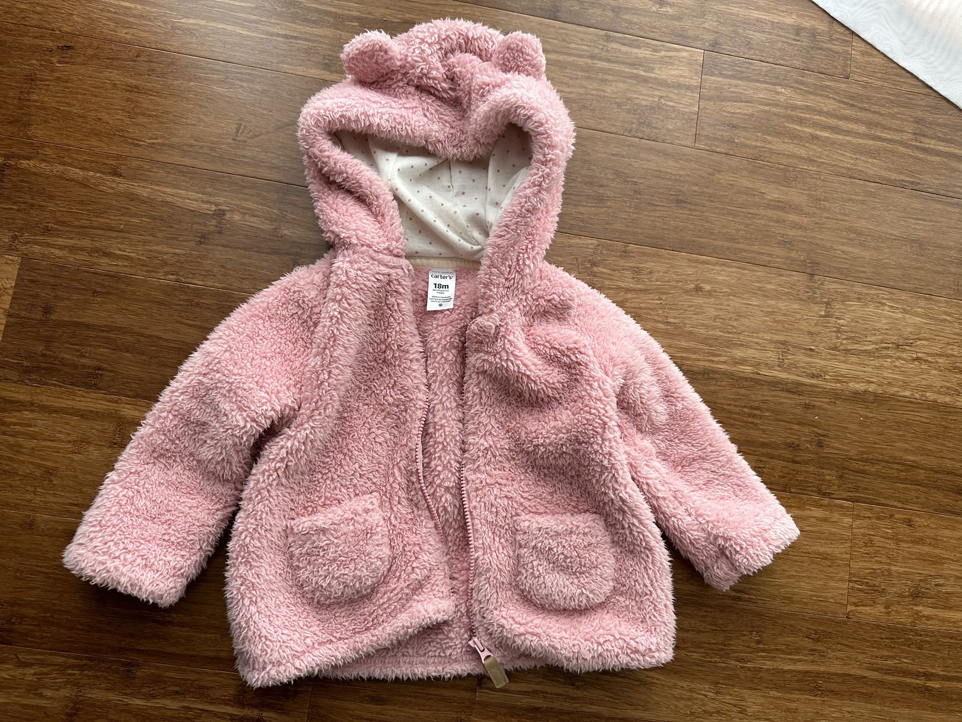 Hooded Sherpa Jacket For 18 Months