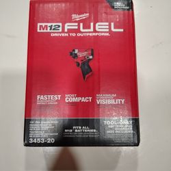 Milwaukee M12 Fuel Impact Driver (Tool Only)