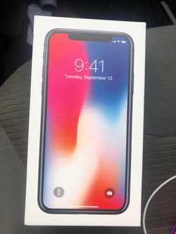 iPhone X - BOX ONLY