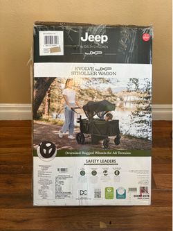 JEEP  EVOLVE STROLLER WAGON TWO SEATS