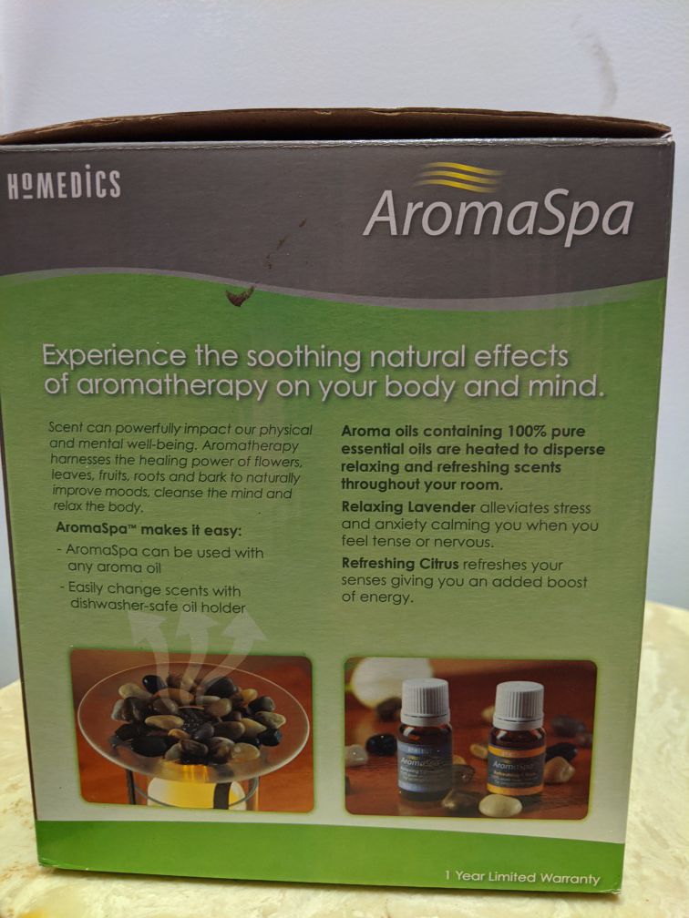 Aroma spa flameless candle