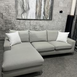 Light Gray Small Sectional 