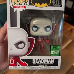 Deadman Funko pop 379 Batman spring con 2021 Vaulted figure