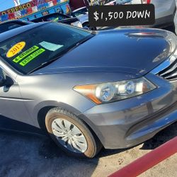 2012 HONDA ACCORD TIRES SO NEW 