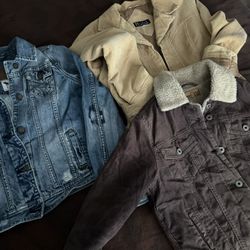 Girls Junior Corduroy And Jean Jackets. Location West Lancaster, CA