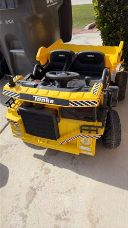 Tonka Ride-On Dump Truck for Kids