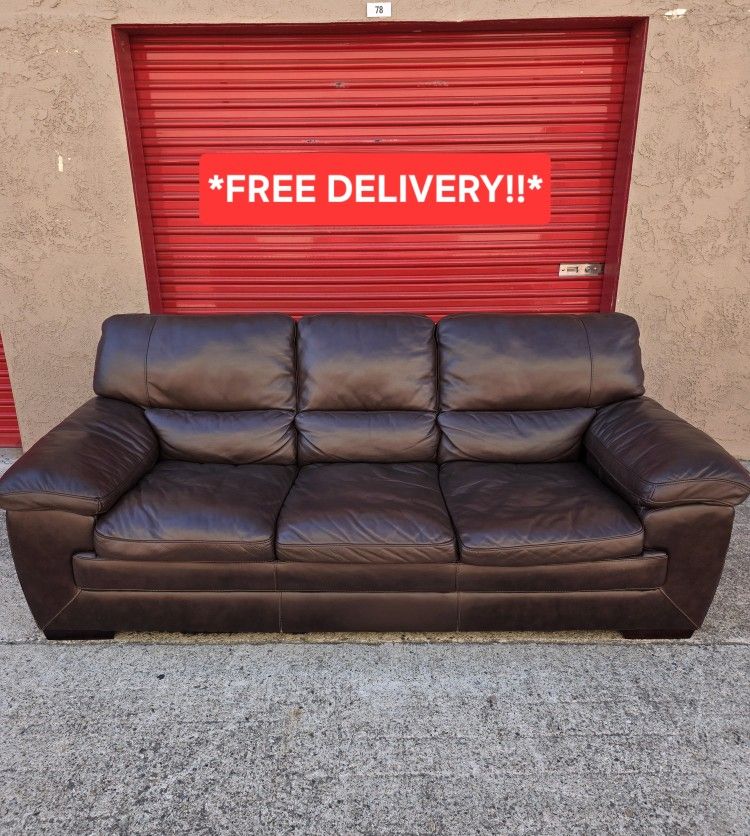 Beautiful Leather Sofa