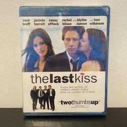The Last Kiss Blu Ray Movie NEW SEALED Zach Braff Rom Com 2006