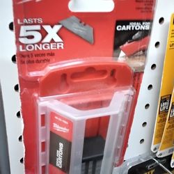 MILWAUKEE 50PC./P. CARTON UTILITY BLADE 