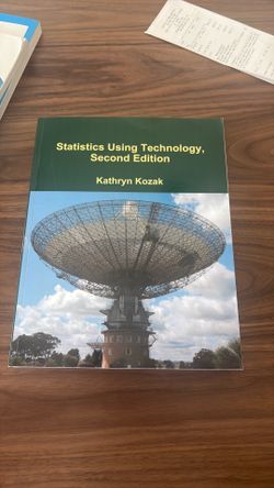 Statistics Using Technology Textbook