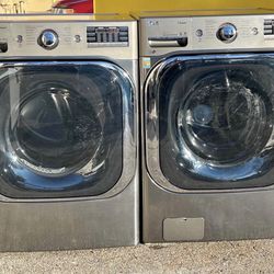 LG electric washer and dryer