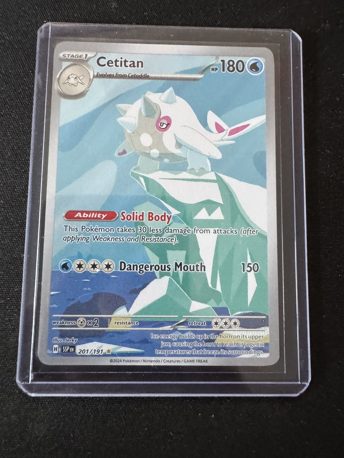 Cetitan Pokemon Card - SSP 201/191