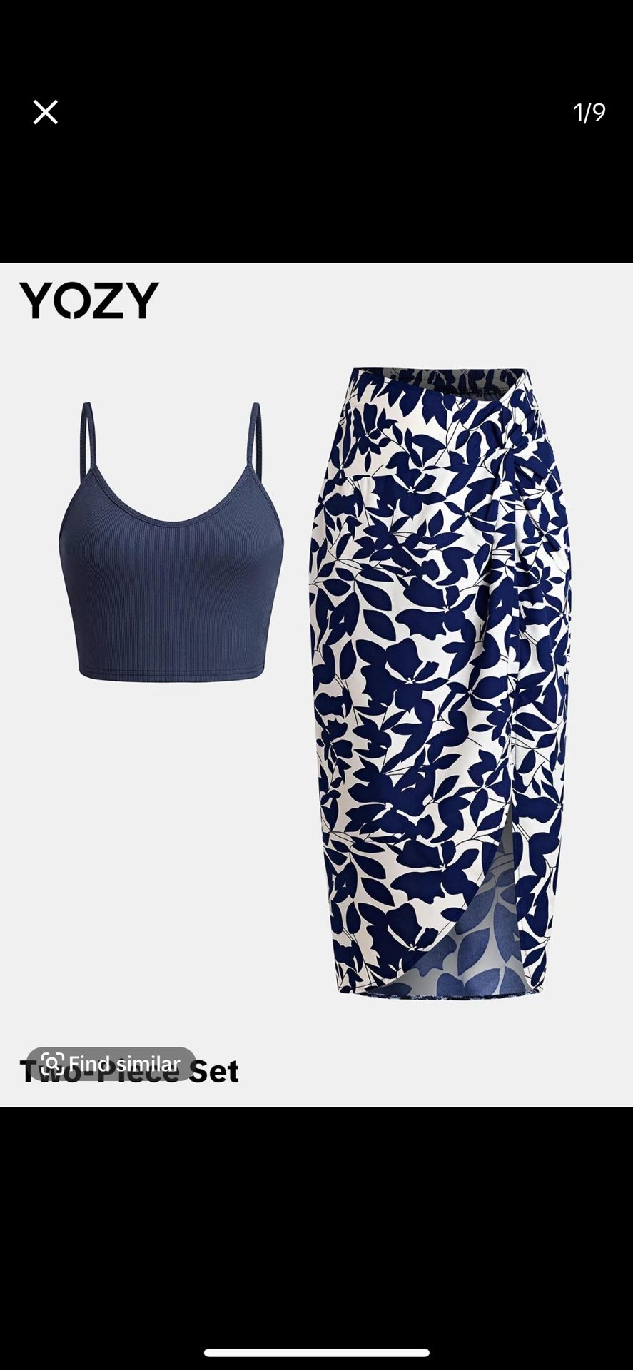 Crop Top And Skirt Outfit