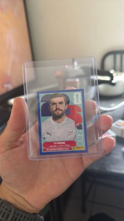 TIM PAYNE PANINI 2026 WORLD CUP STICKER IN  BLUE