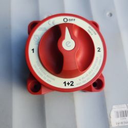 Marine battery selector switch.