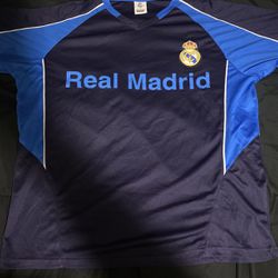 Real Madrid Soccer Jersey Size Large