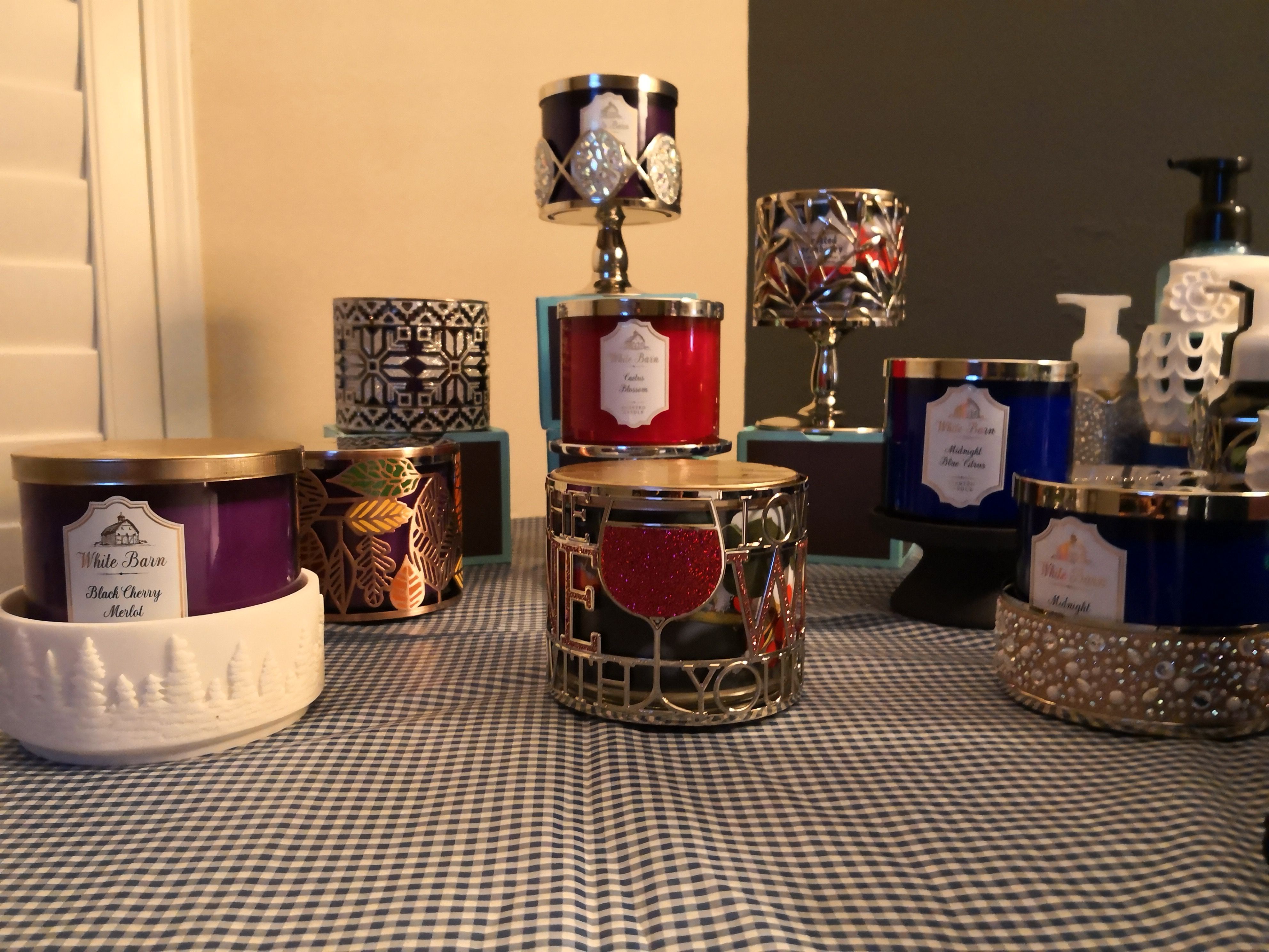 BATH&BODYWORKS 3WICK SCENTED CANDLES