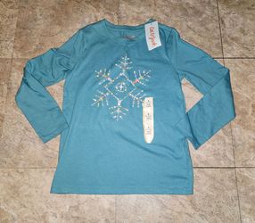 Cat& jack ❄️ snowflake shirt new
