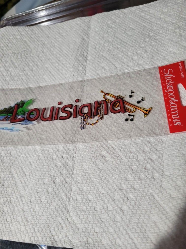 Sticker Louisiana Stickopotamus Brand