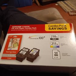 Canon PG - 210/CL - 211 XL Combo Pack Black & Color