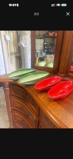 Set Of Four Ceramic Dishes