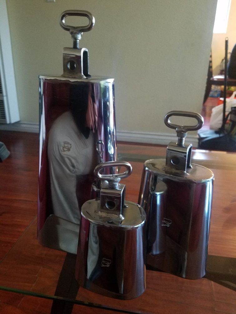 Cowbell set (3) for Sale in Whittier, CA OfferUp