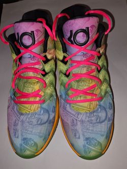 Nike KD Basketball Sneakers Multicolor Size 12