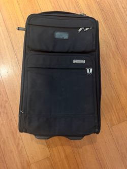 Travelpro Black Soft-Side Rolling Carry-On Luggage