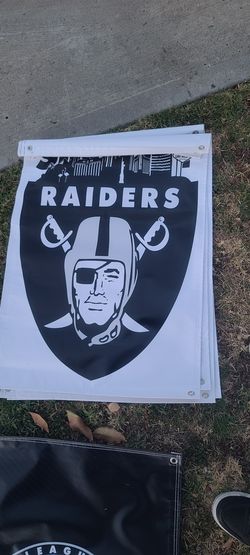 Raiders Las Vegas Raiders Banners made from thick vinyl high quality Also check my ig for more pics @djs_jays34