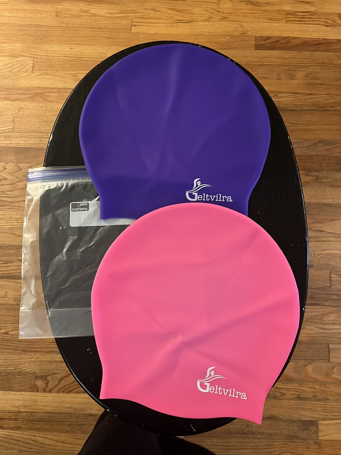 2 Swim Caps For Braids, Dreadlocks and Extensions.