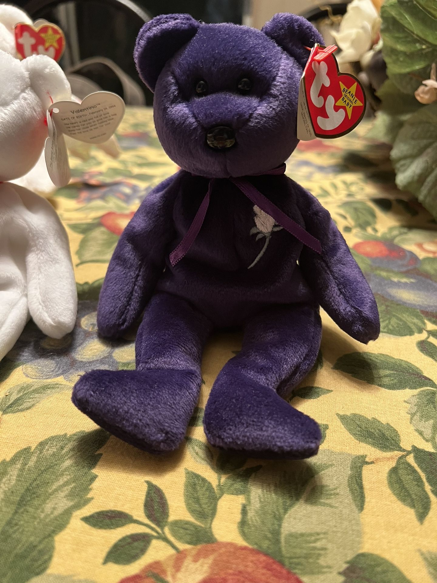 Princess Diana Bear Beanie Baby.