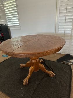 Wooden dinning table