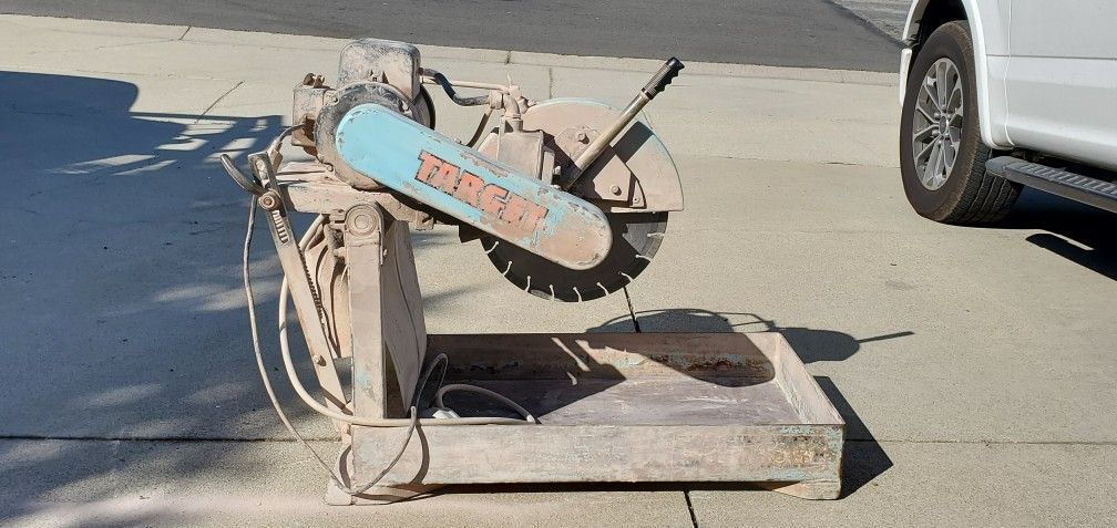 14" Target Masonry Saw With Stand