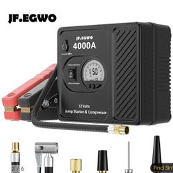 JFEGWO 4000A 3000A 12V Professional Car Jump Starter...