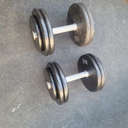50lbs Dumbells Weights