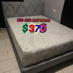 Full Size Bed And Mattress 