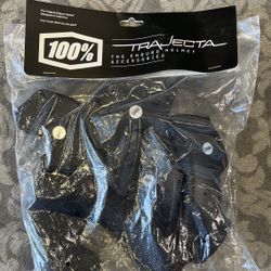 100% Trajecta Helmet  Cheek Pads Kit Thick