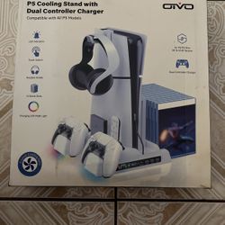 P5 Cooling Stand with Dual Controller Charger