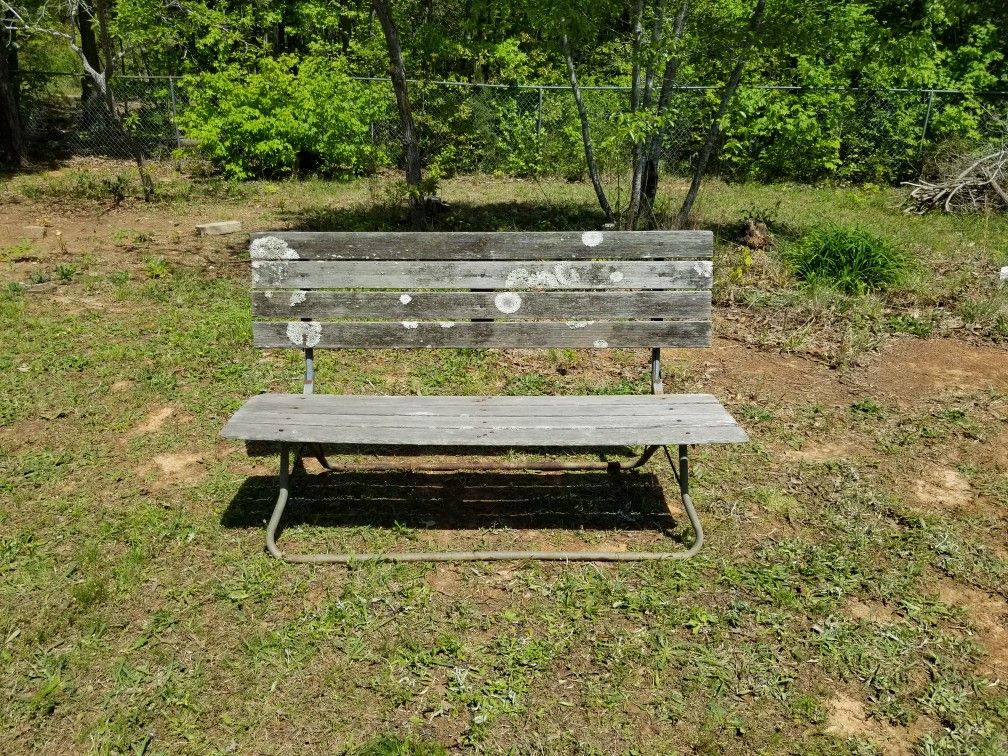 Antique Convertible Bench Picnic Table