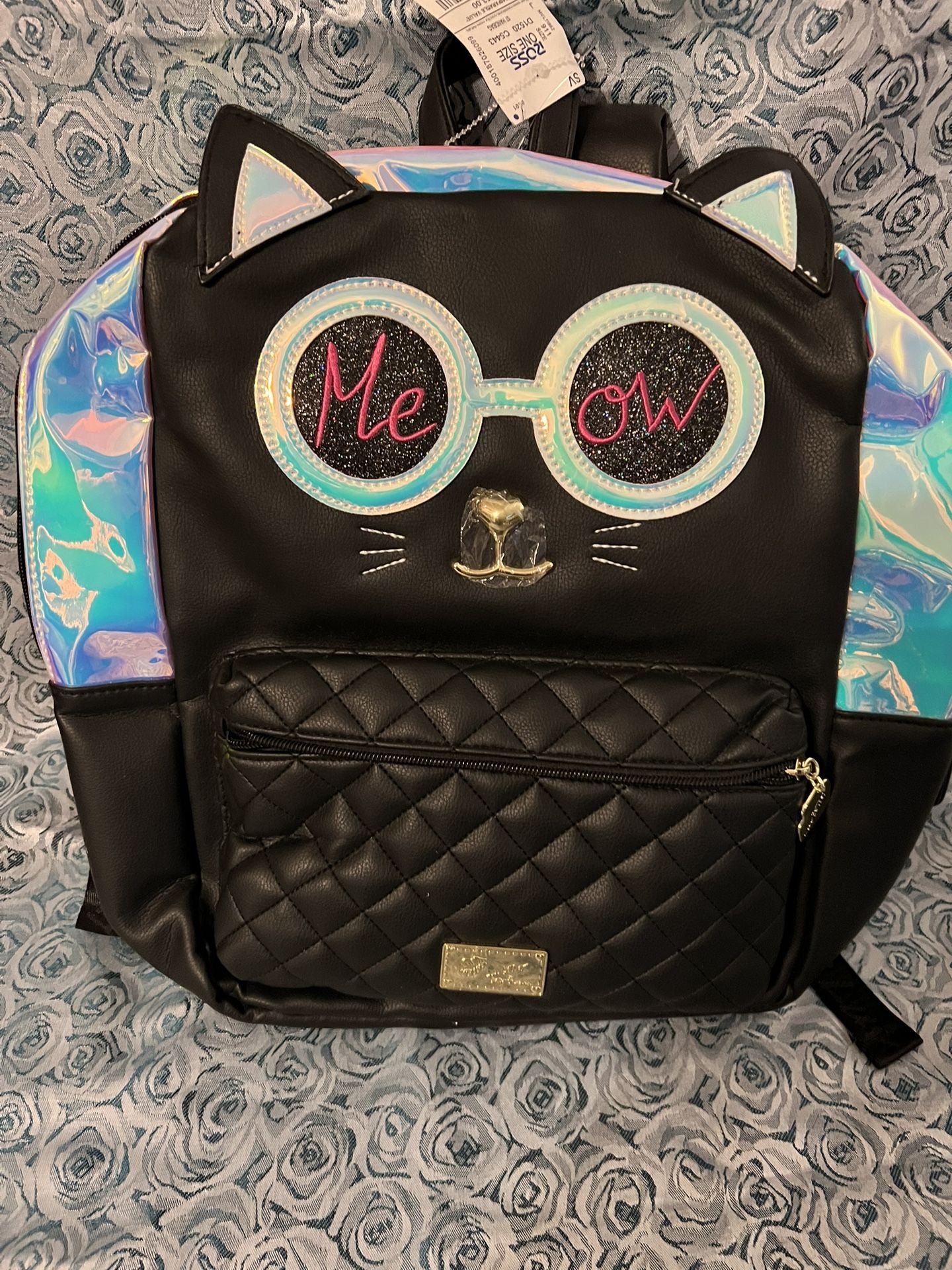 NWT Betsey Johnson Kitty Backpack