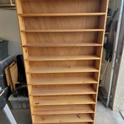 Oak CD Storage Unit
