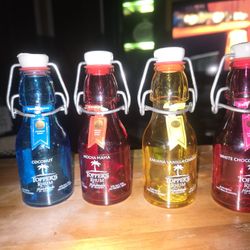 🎆4 MULTICOLORED BOTTLES  SIZE 100ML EA