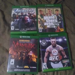 4 Xbox One Games For Sale