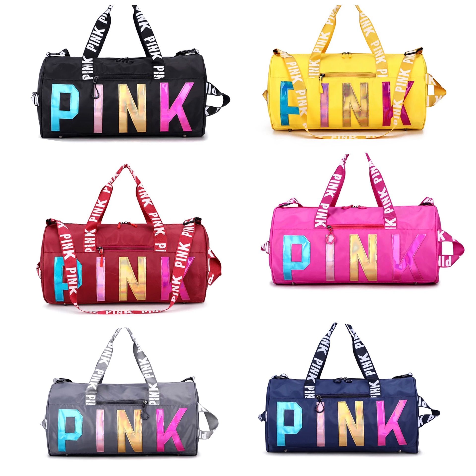 Pink Duffle Bags