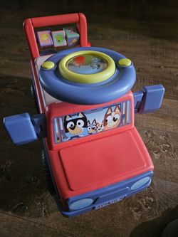 Bluey Ride On Push Car