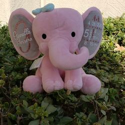 Personalised Plushy With Baby STATS