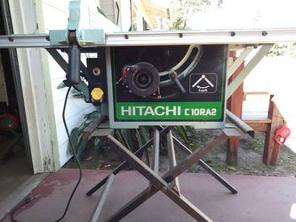 Hitachi C10RA2 Table Saw with Stand for Sale in Visalia CA OfferUp