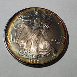 1oz silver American Eagle Walking Liberty 1993